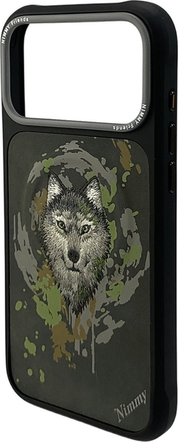 Панель Nimmy Wolf MagSafe для iPhone 17 Pro Dark Grey (6971080315954) - зображення 2