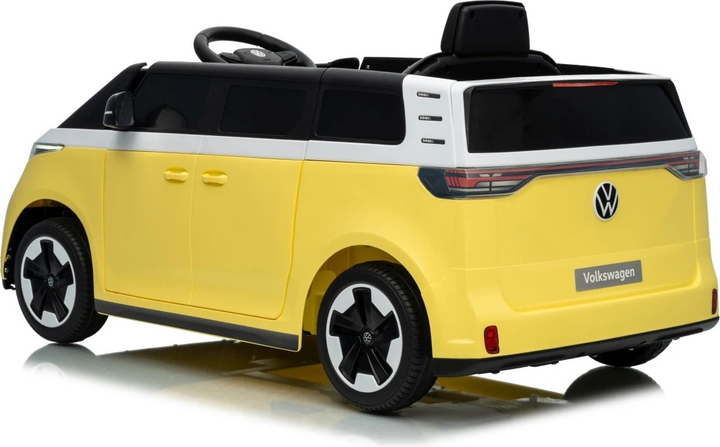 Samochód elektryczny dla dzieci Volkswagen Id Buzz Zółty (5903864987126) - obraz 3