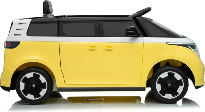 Samochód elektryczny dla dzieci Volkswagen Id Buzz Zółty (5903864987126) - obraz 6