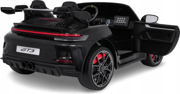Електричний автомобіль для дітей Porsche 911 GT3 Strong Чорний (5903864985528) - зображення 6
