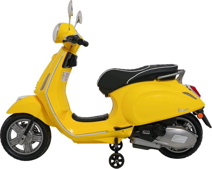 Skuter elektryczny dla dzieci Vespa Roma Żolty (5903864984668) - obraz 4