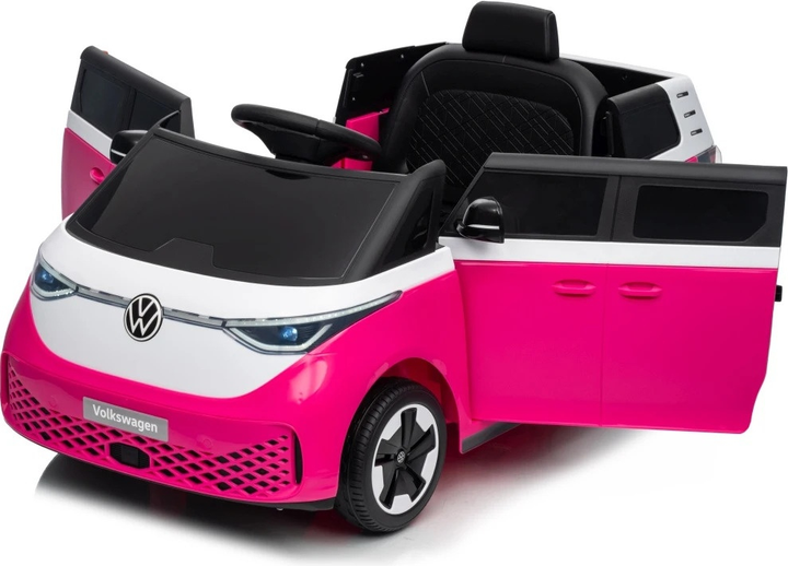 Samochód elektryczny dla dzieci Volkswagen Id Buzz Różowy (5903864987140) - obraz 10
