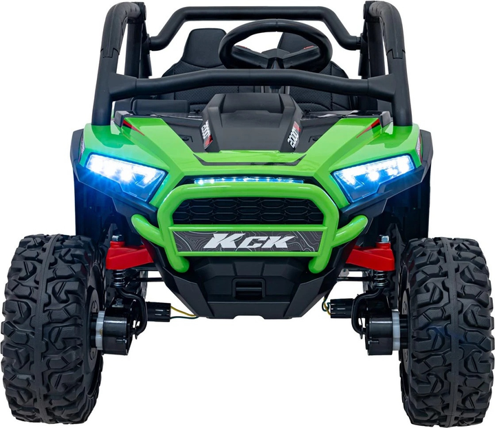 Buggy elektryczny dla dzieci KCK 4 x 4 Zielony (5903864943801) - obraz 2