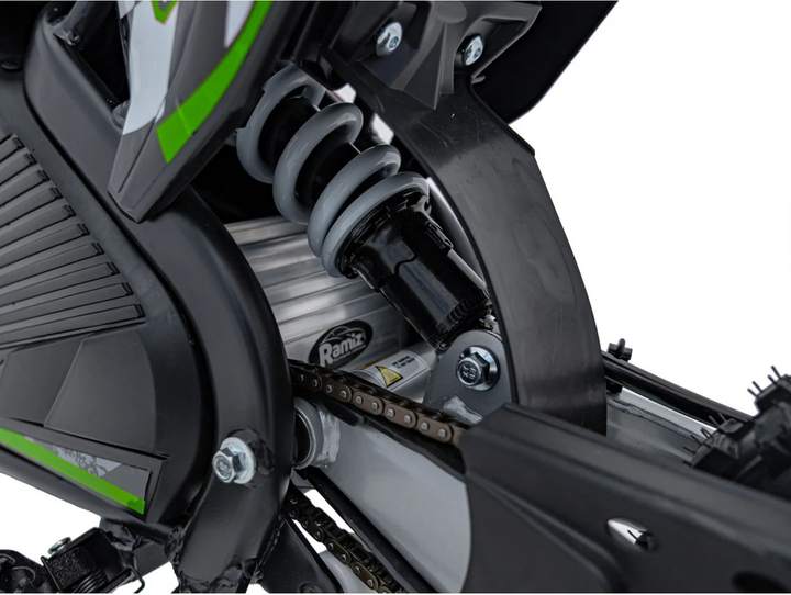 Електричний мотоцикл для дітей Pit Bike Зелений (5903864984187) - зображення 12