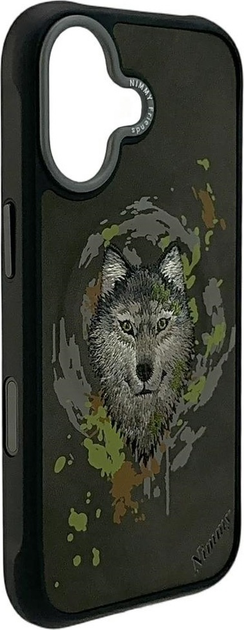 Etui plecki Nimmy Wolf MagSafe do iPhone 17 Dark Grey  (6971080315916) - obraz 3
