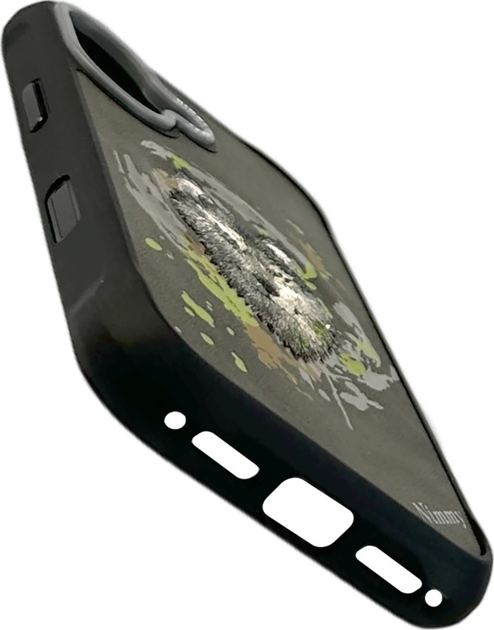 Etui plecki Nimmy Wolf MagSafe do iPhone 17 Dark Grey  (6971080315916) - obraz 5