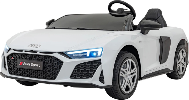 Електричний автомобіль для дітей Audi Spyder R8 Lift Білий (5903864944457) - зображення 1