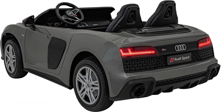 Електричний автомобіль для дітей Audi Spyder R8 Lift Сірий (5903864944433) - зображення 5