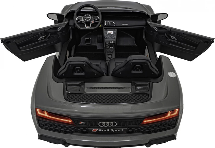 Електричний автомобіль для дітей Audi Spyder R8 Lift Сірий (5903864944433) - зображення 8