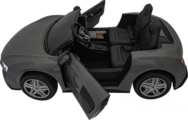 Електричний автомобіль для дітей Audi Spyder R8 Lift Сірий (5903864944433) - зображення 9