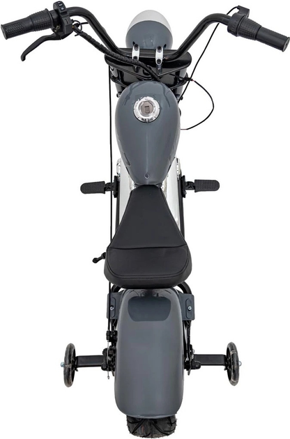 Електричний мотоцикл для дітей Chopper Warrior Сірий (5903864944549) - зображення 8