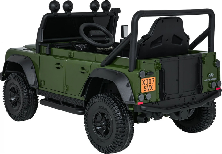 Електричний автомобіль для дітей Land Rover Defender 110 SVX Concept Зелений (5903864984699) - зображення 5