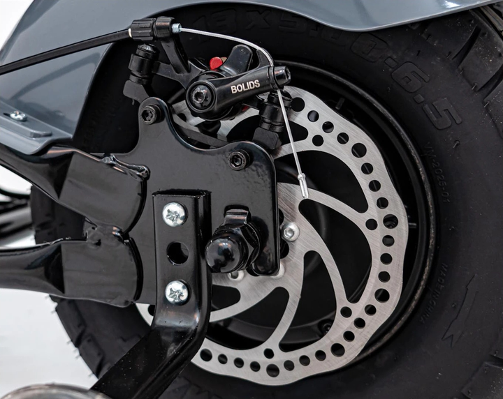 Електричний мотоцикл для дітей Chopper Warrior Сірий (5903864944549) - зображення 10