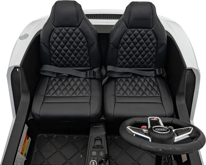 Електричний автомобіль для дітей Audi Spyder R8 Lift Білий (5903864944457) - зображення 9