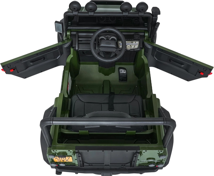 Електричний автомобіль для дітей Land Rover Defender 110 SVX Concept Зелений (5903864984699) - зображення 8
