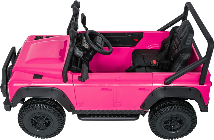 Електричний автомобіль для дітей Land Rover Defender 110 SVX Concept Рожевий (5903864984705) - зображення 5