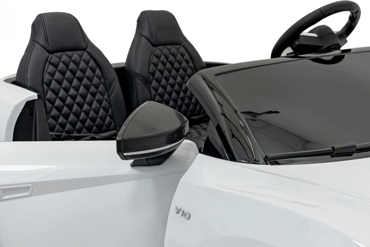 Електричний автомобіль для дітей Audi Spyder R8 Lift Білий (5903864944457) - зображення 13
