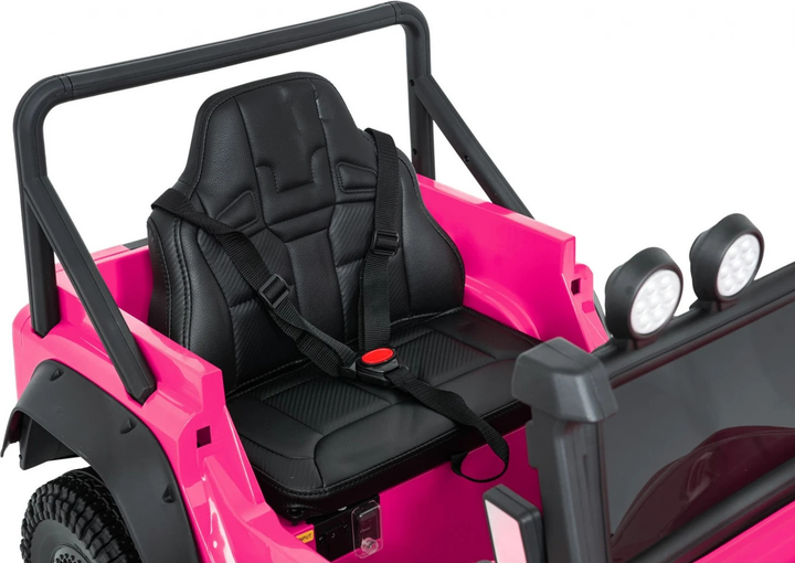 Електричний автомобіль для дітей Land Rover Defender 110 SVX Concept Рожевий (5903864984705) - зображення 14