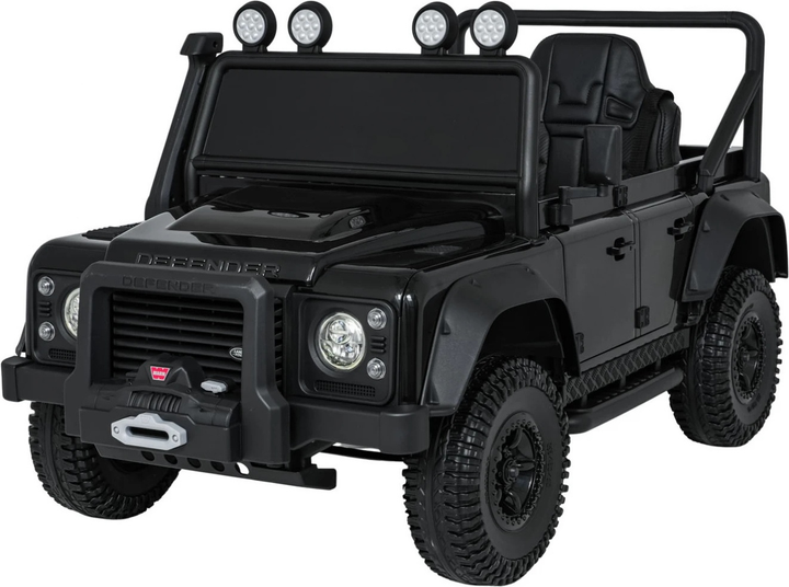 Електричний автомобіль для дітей Land Rover Defender 110 SVX Concept Чорний (5903864984729) - зображення 1