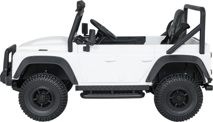 Електричний автомобіль для дітей Land Rover Defender 110 SVX Concept Білий (5903864984743) - зображення 4