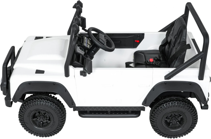 Електричний автомобіль для дітей Land Rover Defender 110 SVX Concept Білий (5903864984743) - зображення 5