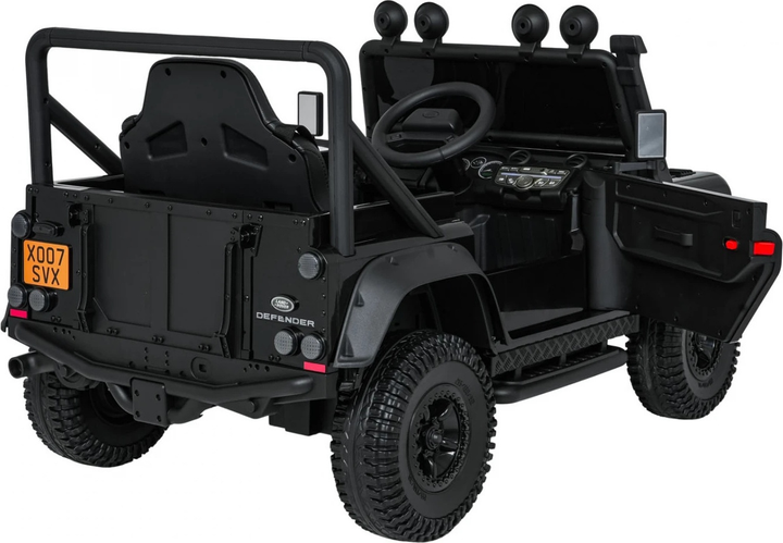 Електричний автомобіль для дітей Land Rover Defender 110 SVX Concept Чорний (5903864984729) - зображення 8