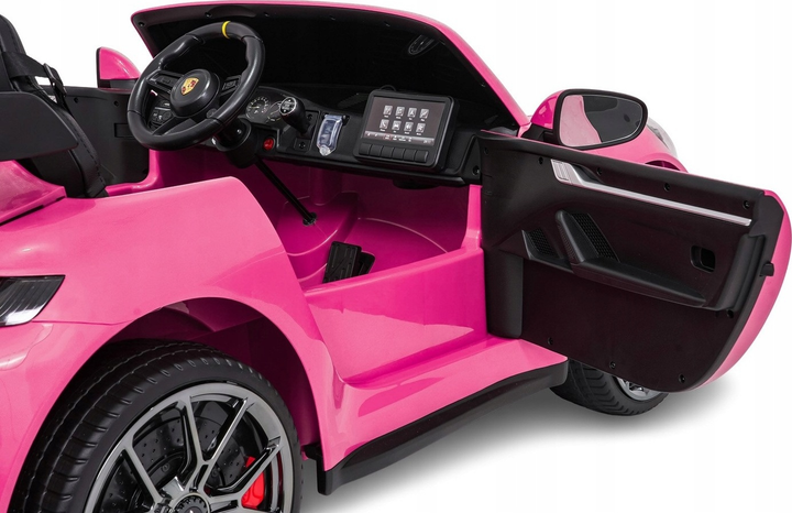 Електричний автомобіль для дітей Porsche 911 GT3 Strong Рожевий (5903864985498) - зображення 8