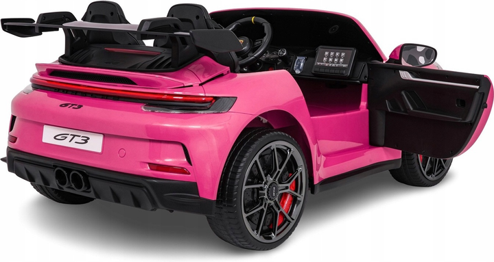 Електричний автомобіль для дітей Porsche 911 GT3 Strong Рожевий (5903864985498) - зображення 14