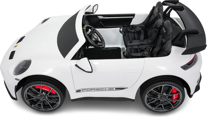 Електричний автомобіль для дітей Porsche 911 GT3 Strong MP4 Білий (5903864985467) - зображення 7