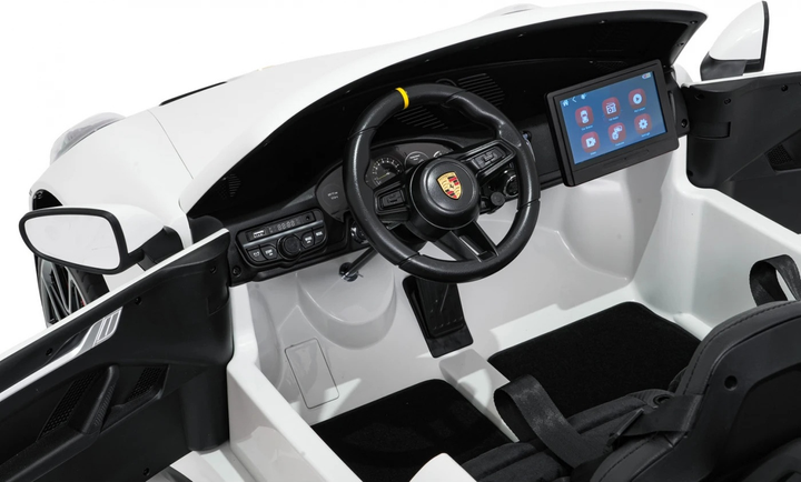 Електричний автомобіль для дітей Porsche 911 GT3 Strong MP4 Білий (5903864985467) - зображення 15