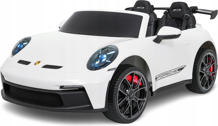 Електричний автомобіль для дітей Porsche 911 GT3 MP4 Білий (5903864985542) - зображення 2