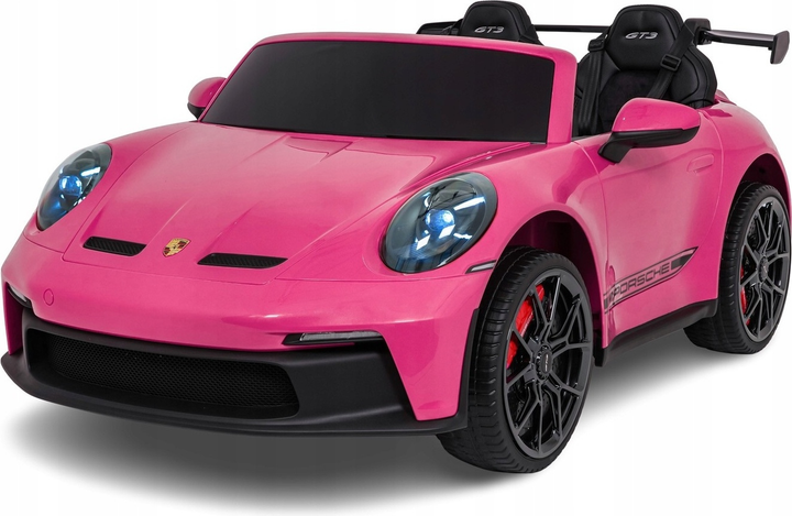 Електричний автомобіль для дітей Porsche 911 GT3 Рожевий (5903864985573) - зображення 2
