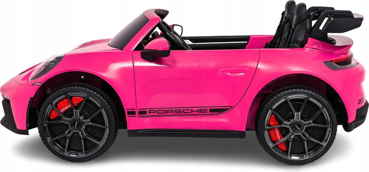 Електричний автомобіль для дітей Porsche 911 GT3 Рожевий (5903864985573) - зображення 4