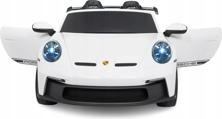 Електричний автомобіль для дітей Porsche 911 GT3 Білий (5903864985580) - зображення 3
