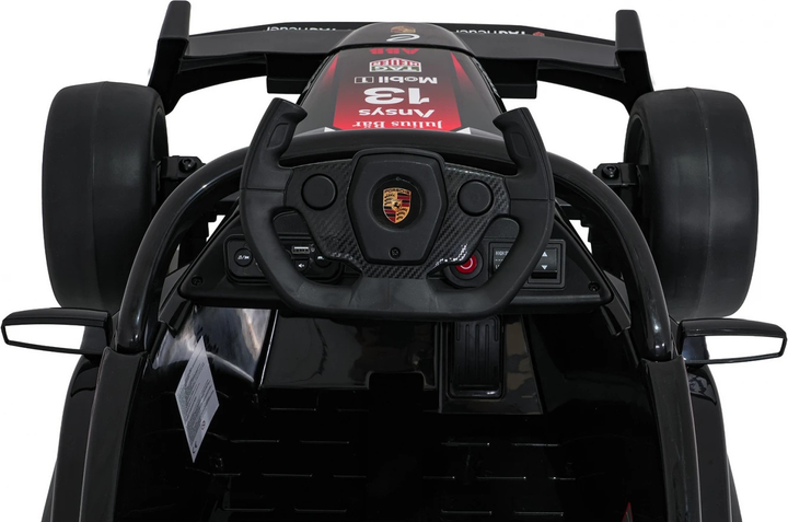 Електричний автомобіль для дітей Porsche Болід Формули E Червоний (5903864977585) - зображення 11