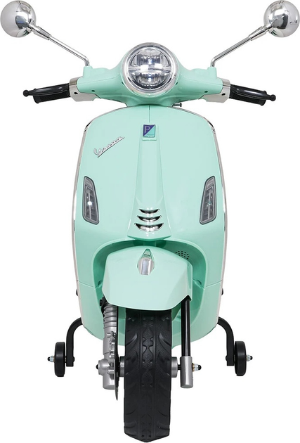 Електричний скутер для дітей Vespa Roma Зелений (5903864984651) - зображення 2