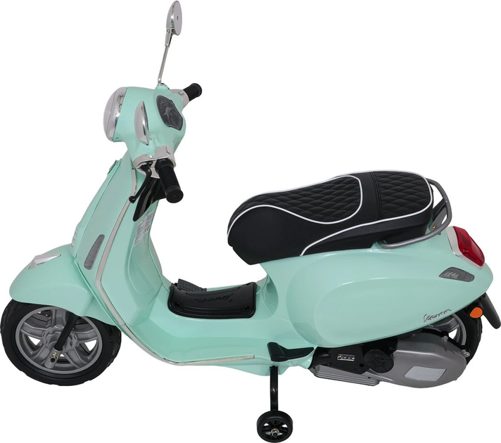 Електричний скутер для дітей Vespa Roma Зелений (5903864984651) - зображення 5