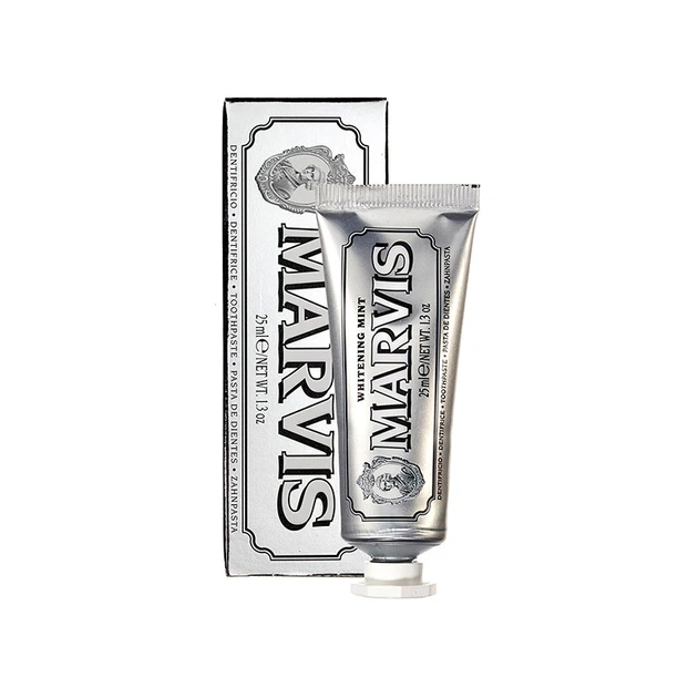 Зубна паста Marvis Whitening Mint 25 мл - Фото 1 Зубна паста Marvis Whitening Mint 25 мл - зображення 1