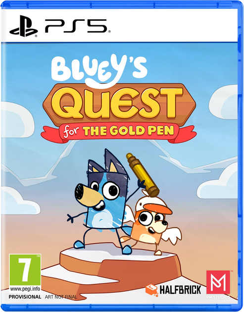 Гра PS5 Bluey's Quests for the Gold Pen (Blu-ray диск) (5056635621962) - зображення 1