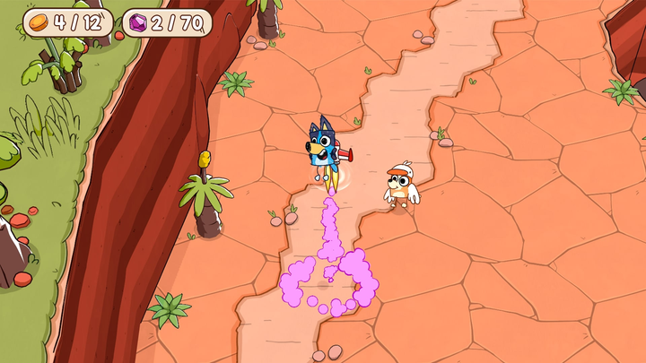 Гра Nintendo Switch Bluey's Quests for the Gold Pen (Картридж) (5056635621788) - зображення 4