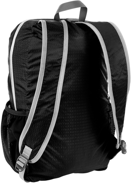 Рюкзак туристичний Spokey Hidden Peak Чорно-сірий (5902693285274) - зображення 4