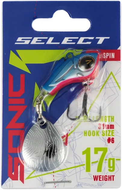 Тейл-спиннер Select Sonic 17.0g #10 - Фото 2 Тейл-спиннер Select Sonic 17.0g #10 - изображение 2