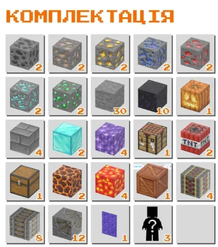 Minecraft магнитный конструктор Magnetic Cube 100 деталей кубики конструкторы для взрослых и детей Майнкрафт орбитальная станция - Фото 3 Minecraft магнитный конструктор Magnetic Cube 100 деталей кубики конструкторы для взрослых и детей Майнкрафт орбитальная станция - изображение 3