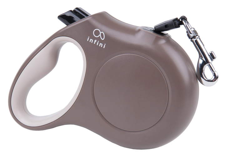Повідець автоматичний Amiplay infini Freedom XL Коричневий (5907563279612) - зображення 1