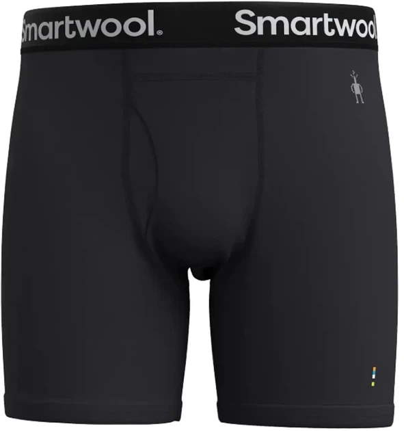 Трусы Smartwool Men’s Merino Boxer Brief Boxed M Black - Фото 4 Трусы Smartwool Men’s Merino Boxer Brief Boxed M Black - изображение 4