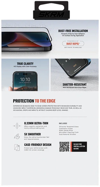 Szkło hartowane Skinarma True Clear do Apple iPhone 17 Pro Max (8886461248814) - obraz 3