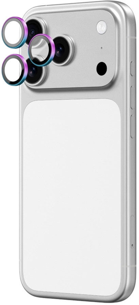 Szkło hartowane do aparatu AmazingThing Lens Glass do Apple iPhone 17 Pro / Pro Max (4896238010425) - obraz 3