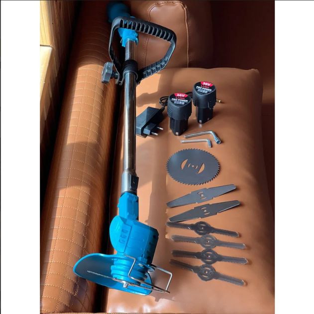 Електрична газонокосарка (Lawn Mower 1381) — 36V, з двома акумуляторами - Фото 1 Електрична газонокосарка (Lawn Mower 1381) — 36V, з двома акумуляторами - зображення 1