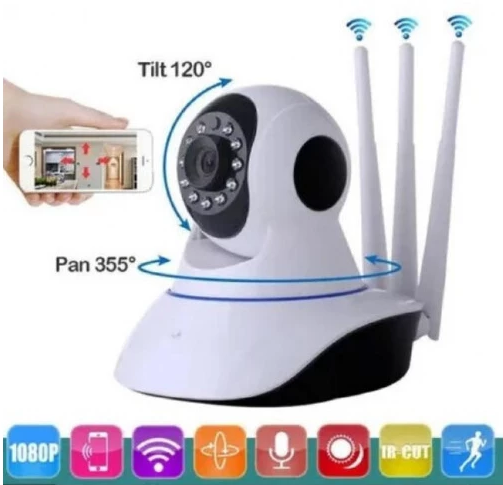 Камера видеонаблюдения UKC ALARM 6030B (IP, WiFi, "видеоняня", c сигнализацией) - изображение 4