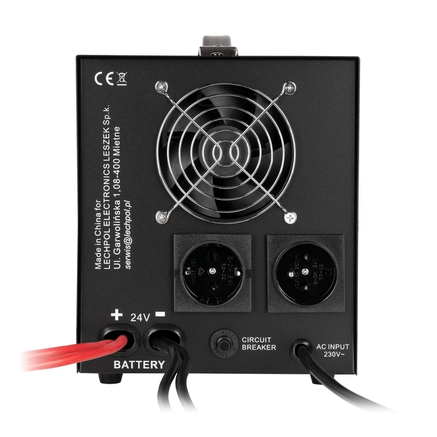 Источник бесперебойного питания KEMOT PROsinus-2000/24-LFP4 24V/230V (2000VA/1400W) (ИБП) (URZ3428-LFP4) - изображение 4